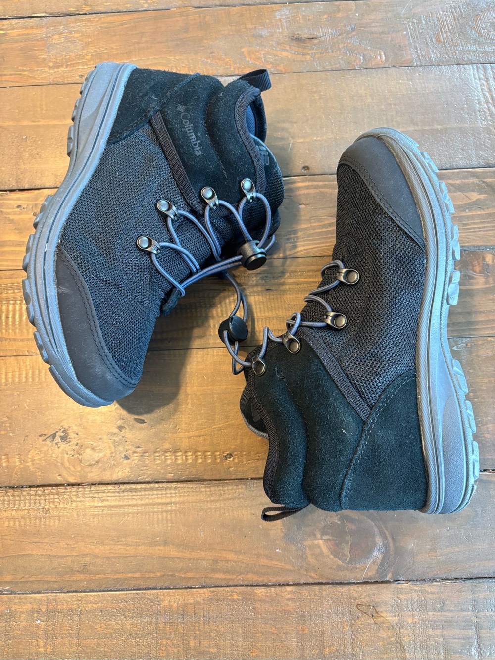 Columbia Black and Gray Trail Boots